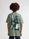 Camiseta manga corta kaki PETROL