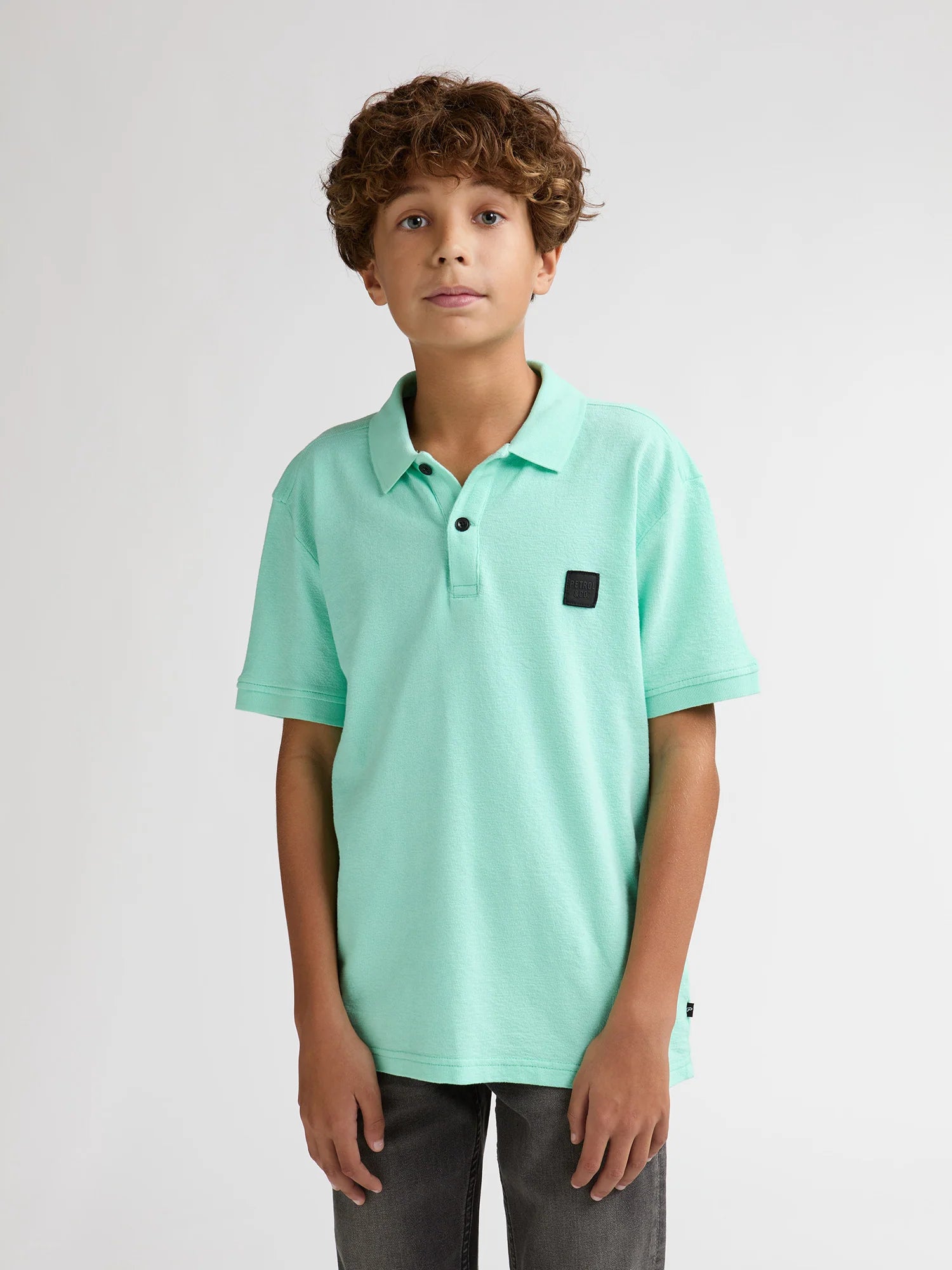 Polo verde agua de Petrol