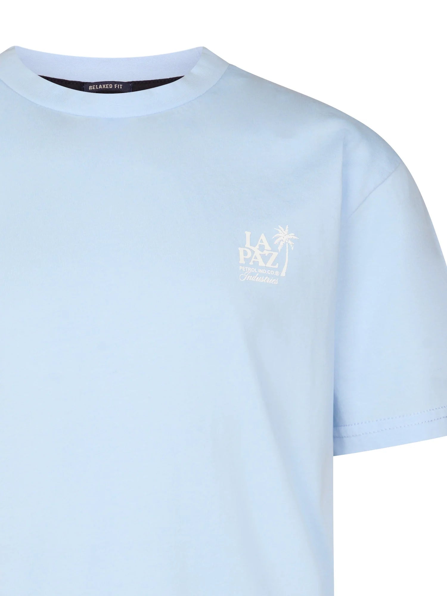 Camiseta manga corta azul PETROL