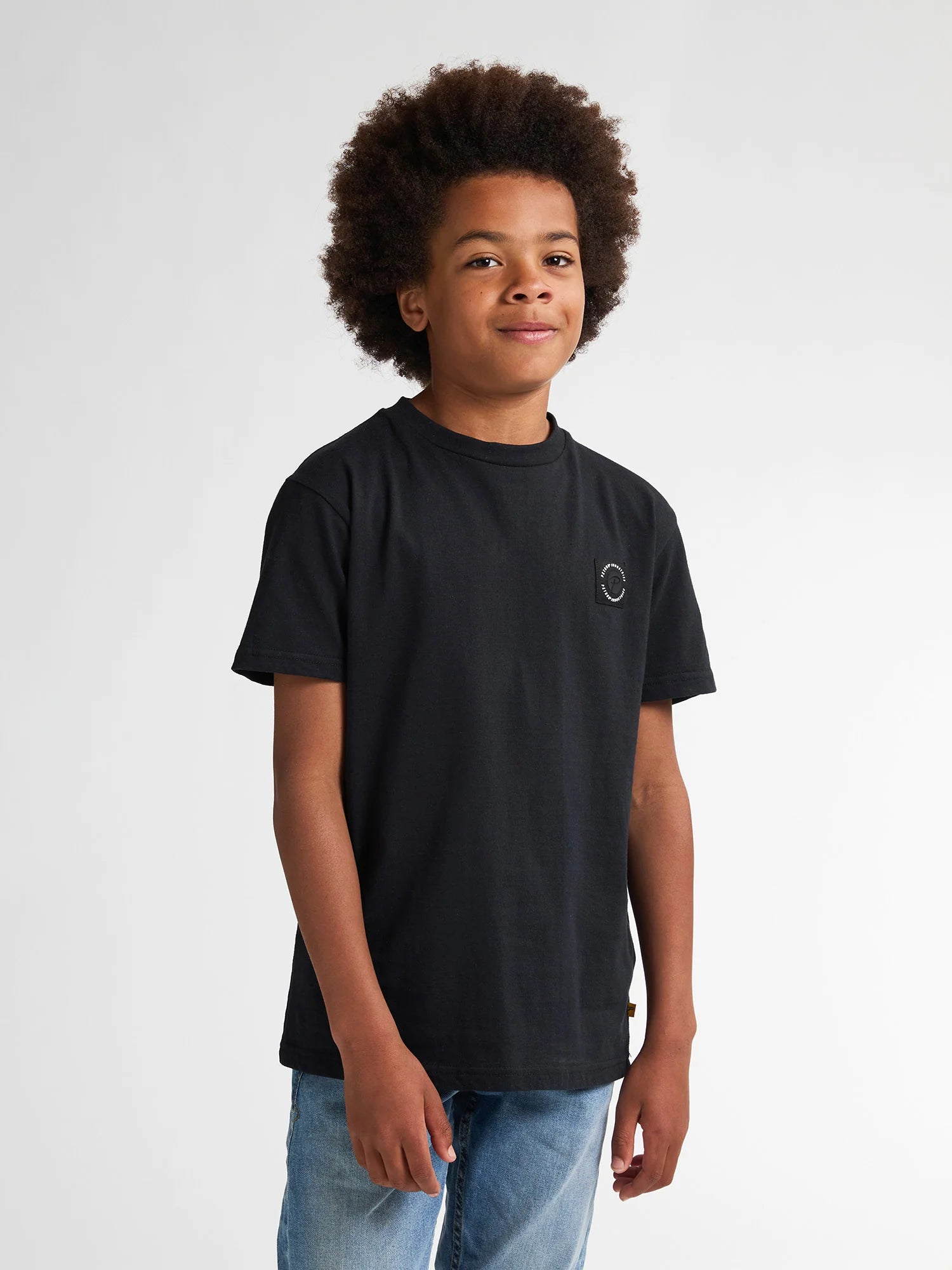 Camiseta manga corta negra de Petrol
