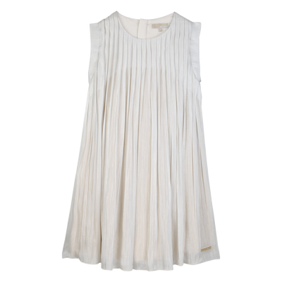 Vestido ceremonia plisado Michael Kors
