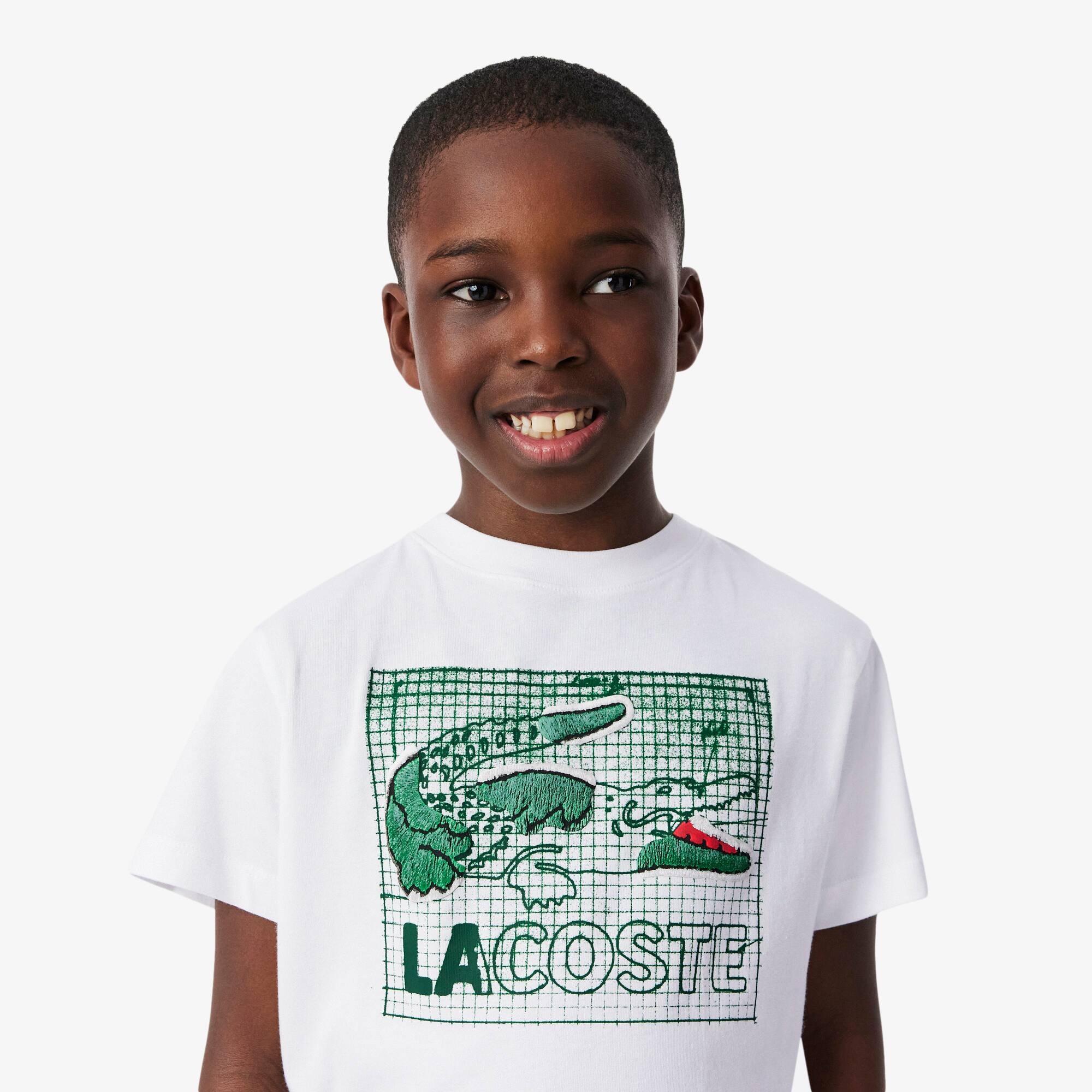 Camiseta blanca Lacoste