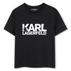 Camiseta negra karl