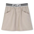 Falda corta con bolsos Karl Lagerfeld