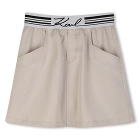 Falda corta con bolsos Karl Lagerfeld