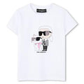Camiseta blanca Karl Lagerfeld