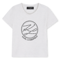 Camiseta gris claro Karl Lagerfeld