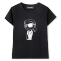 Camiseta negra Karl Lagerfeld
