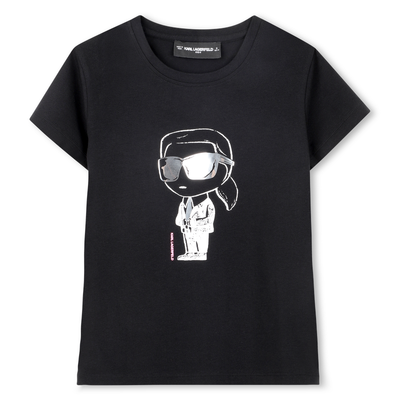 Camiseta negra Karl Lagerfeld