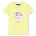Camiseta manga corta amarilla Karl