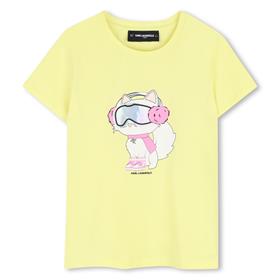Camiseta manga corta amarilla Karl