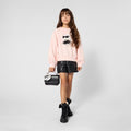 Sudadera rosa gato Karl