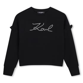Sudadera negra Karl