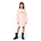 Vestido manga larga rosa de Karl