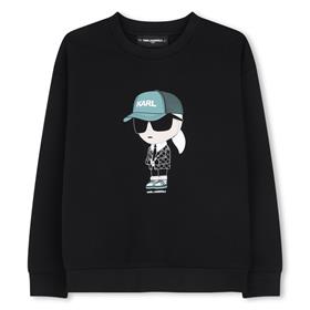 Sudadera negra Karl
